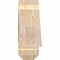 Ekena Millwork Bellingham Rough Sawn Timber Gable Bracket, Douglas Fir, 36"W x 9"H x 4"D x 4"F, 6/12 Pitch GBW036X09X0404BEL00RDF - alternate 5
